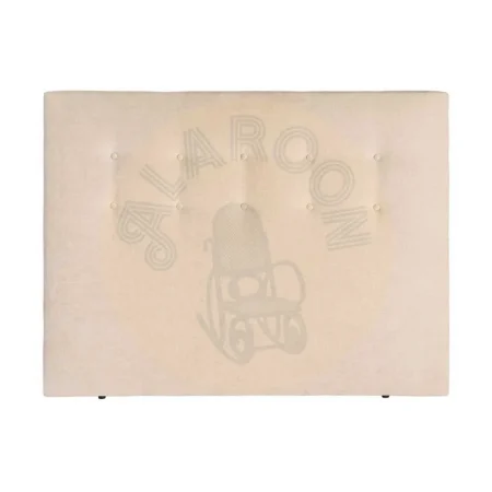 Cabecero tapizado en tejido beige con relleno de fibra 165x8x125cm - Ixia - 616851IX - foto-secundaria-4