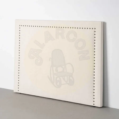 Cabecero tapizado de tejido crema para dormitorio 165x7x130cm - Ixia - 616852IX - foto-secundaria-5