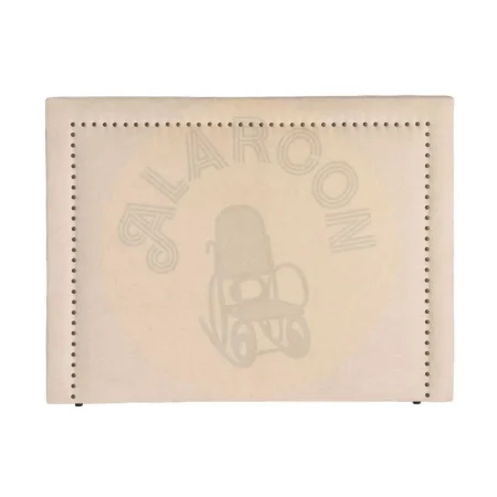 Cabecero en tejido beige para dormitorio con relleno de fibra 300gr 165x7x130cm - Ixia - 616853IX - foto-secundaria-4