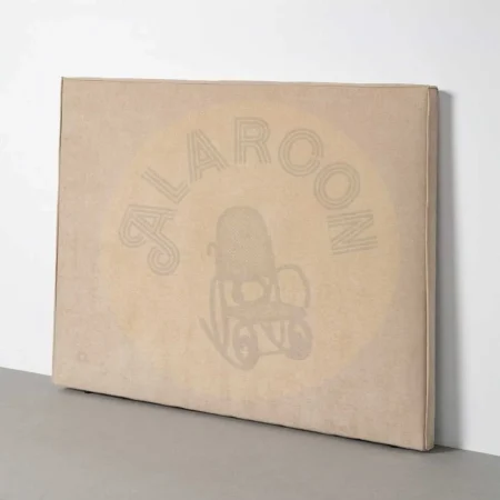 Cabecero tejido beige con estructura en DM y relleno fibra 300gr 160x122cm - Ixia - 616855IX - foto-secundaria-5