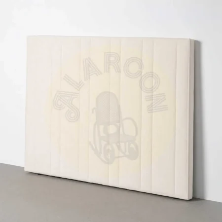 Cabecero tapizado en tejido crema para dormitorio 160x122cm - Ixia - 616856IX - foto-secundaria-5