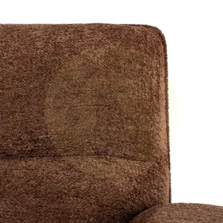 Sillón tapizado marrón con patas de madera y asiento de foam 96x86.50x82.50cm - Ixia - 616939IX - foto-secundaria-4