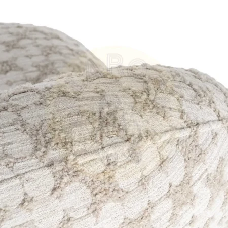 Sillón tapizado beige con tejido 95% poliéster 5% acrílico y estructura de metal y madera contrachapada 82x84x77cm - Ixia - 616941IX - foto-secundaria-7