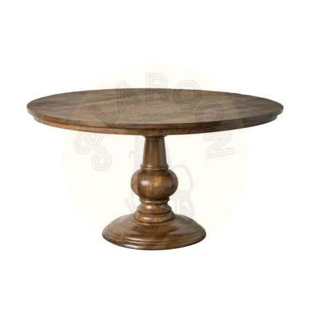Mesa de comedor en madera de mango maciza 150x150x77cm - Ixia - 616945IX - foto-secundaria-7