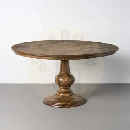Mesa de comedor en madera de mango maciza 150x150x77cm - Ixia - 616945IX - foto-secundaria-8