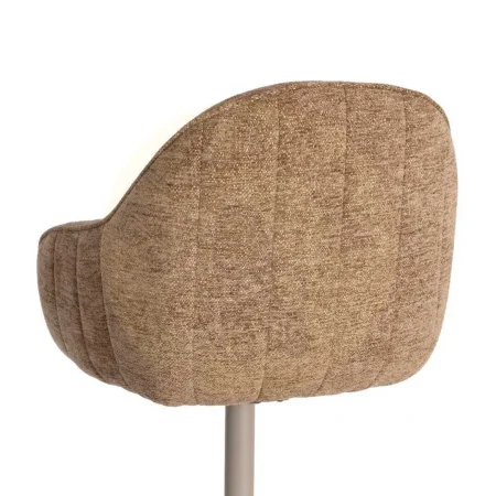 Silla tapizada giratoria en metal estilo contract 60x60x86cm - Ixia - 617026IX - foto-secundaria-7