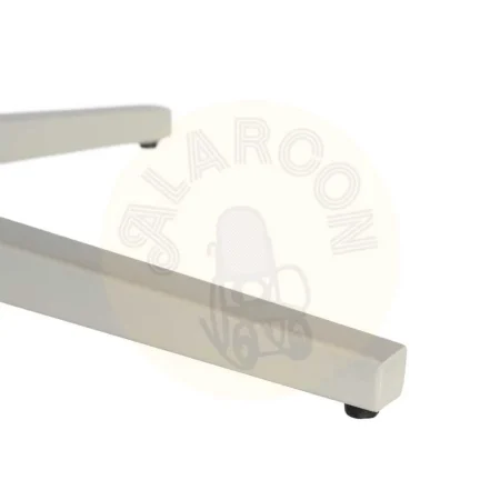 Silla tapizada giratoria con estructura metálica en tejido 100% poliéster 60x60x86cm - Ixia - 617027IX - foto-secundaria-9