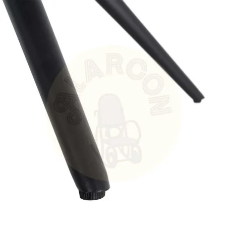 Silla tapizada giratoria 360º con autoretorno y muelles pocket spring tejido 100% poliéster base metal 66x60x86cm - Ixia - 617031IX - foto-secundaria-10
