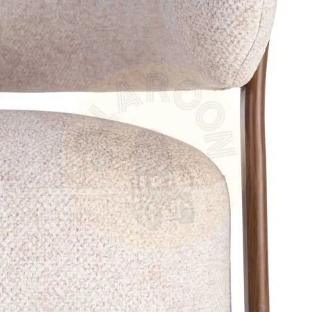 Sillón tapizado con estructura metálica y patas de hierro asiento esponja densidad 26kg respaldo densidad 22kg 77x71.50x70cm - Ixia - 617041IX - foto-secundaria-1