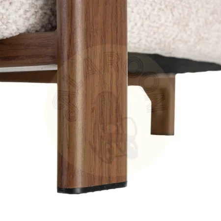 Sillón tapizado con estructura metálica y patas de hierro asiento esponja densidad 26kg respaldo densidad 22kg 77x71.50x70cm - Ixia - 617041IX - foto-secundaria-8