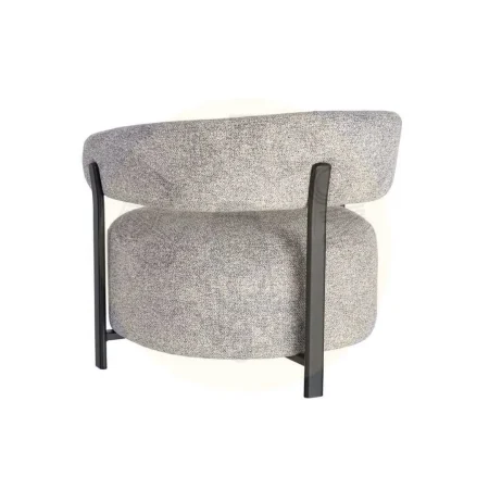 Sillón tapizado en poliéster con patas de hierro relleno de esponja densidad 26kg en asiento y 22kg en respaldo 77x71.50x70cm - Ixia - 617043IX - foto-secundaria-9