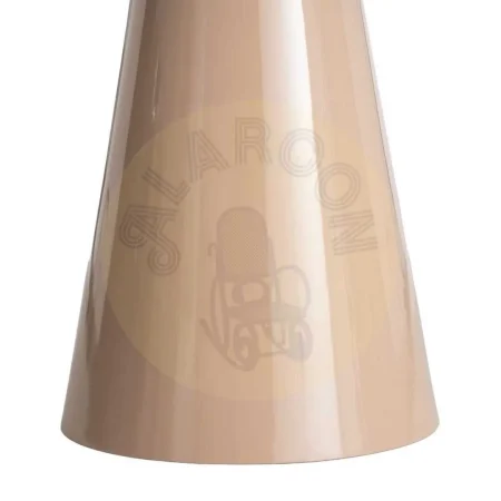 Mesita alto brillo en DM color taupe 45x45x60cm - Ixia - 617057IX - foto-secundaria-3
