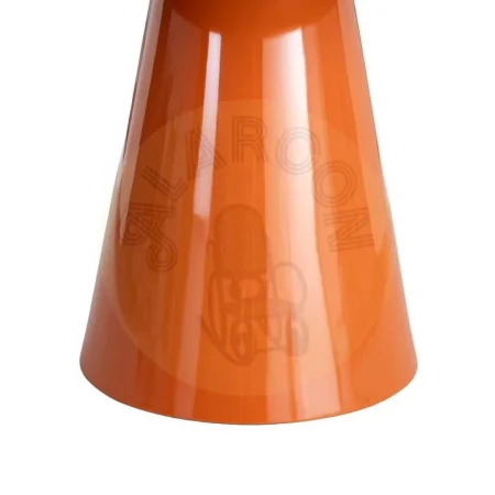 Mesa de comedor lacada en DM color naranja alto brillo 120x120x75cm - Ixia - 617058IX - foto-secundaria-3