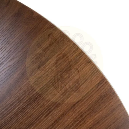 Mesa de comedor redonda en MDF con acabado efecto madera natural 120x120x75cm - Ixia - 617064IX - foto-secundaria-7