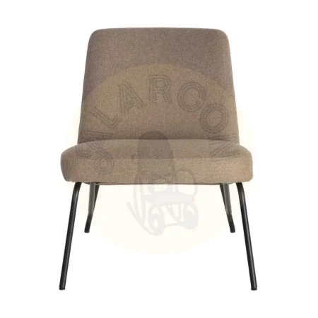 Sillón caqui en metal y tejido contract con relleno de espuma 62x70.50x76cm - Ixia - 617068IX - foto-secundaria-5