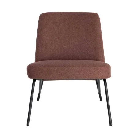 Sillón cobre con estructura de hierro tapizado en tejido contract espuma densidad 30kg/m3 62x70.50x76cm - Ixia - 617069IX - foto-blanco