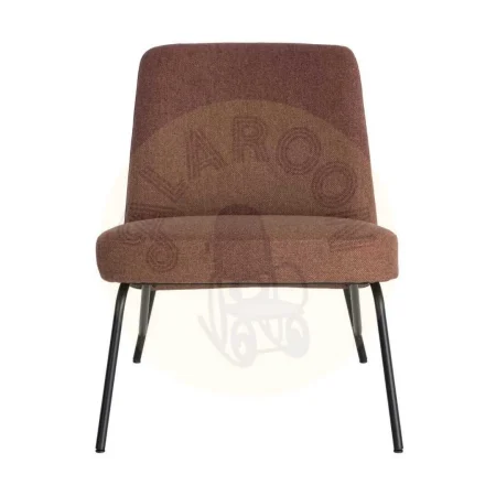Sillón cobre con estructura de hierro tapizado en tejido contract espuma densidad 30kg/m3 62x70.50x76cm - Ixia - 617069IX - foto-secundaria-5