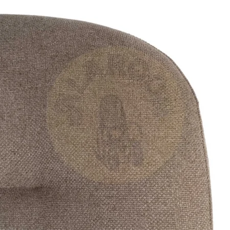 Sillón caqui con estructura metálica y tejido contract relleno de espuma 59x78x73cm - Ixia - 617071IX - foto-secundaria-2