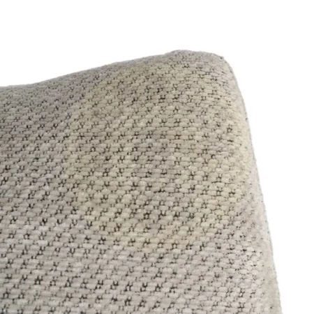 Sillón jaspeado crema con estructura de metal y tapizado en tejido 61x77x82cm - Ixia - 617073IX - foto-secundaria-1