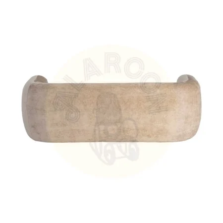 Sofá 3 plazas tapizado en tejido 100% poliéster color taupe 226x94x73cm - Ixia - 617083IX - foto-secundaria-9