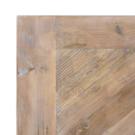 Mesa de comedor de madera de pino reciclada con tablero de 4cm 240x105x76cm - Ixia - 617088IX - foto-secundaria-5
