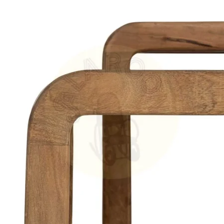 Juego de 2 mesitas de centro en madera de mango 120x55x40cm - Ixia - 617151IX - foto-secundaria-1