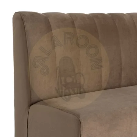 Banco para hostelería tapizado en tejido topo transpirable y resistente a arañazos con espuma de alta densidad 120x60x90cm - Ixia - 617156IX - foto-secundaria-4