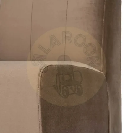 Banco para hostelería tapizado en tejido topo transpirable y resistente a arañazos con espuma de alta densidad 120x60x90cm - Ixia - 617156IX - foto-secundaria-6
