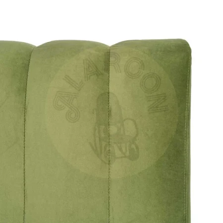 Banco hostelería tapizado verde en tejido 100% poliéster pet friendly 180x60x90cm - Ixia - 617159IX - foto-secundaria-5