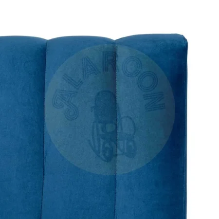Banco de hostelería tapizado en tejido azul 180x60x90cm - Ixia - 617161IX - foto-secundaria-5