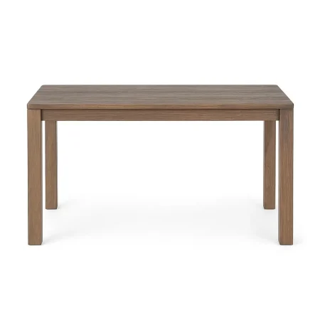 Mesa de comedor madera de roble para salón 200x100x77cm - Ixia - 617222IX - foto-blanco