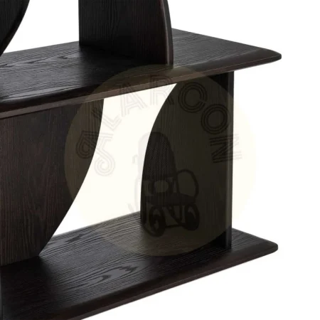 Estantería marrón de madera de caucho 180x38x161cm - Ixia - 617246IX - foto-secundaria-8