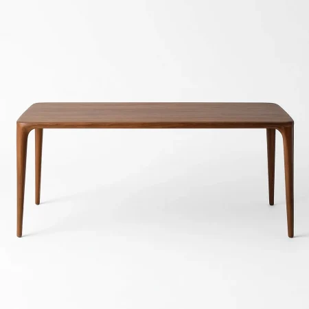 Mesa de comedor de madera de mango para salón 210x105x75cm - Ixia - 617264IX - foto-blanco