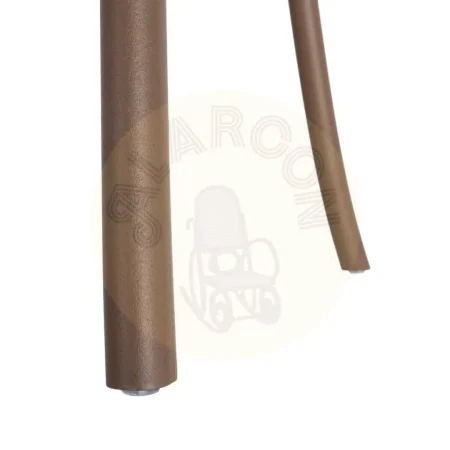 Silla apilable para exterior e interior marrón polipropileno 53x43x88cm - Ixia - 617405IX - foto-secundaria-8