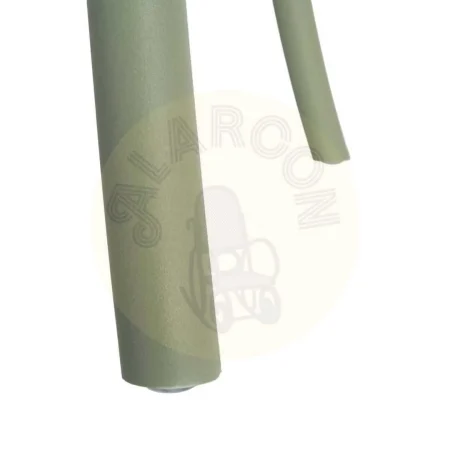 Silla apilable de exterior verde en polipropileno 53x43x88cm - Ixia - 617407IX - foto-secundaria-8