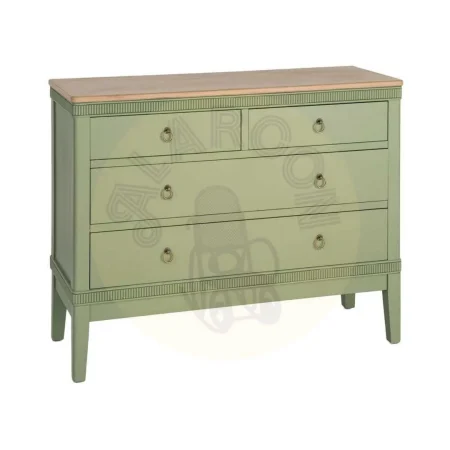 Cómoda en madera natural y verde 115x45x90cm - Ixia - 617459IX - foto-secundaria-7