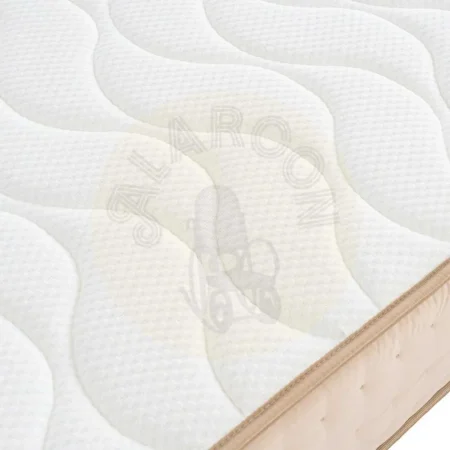 Colchón viscoelástico beige núcleo HR alta densidad 90x190x23cm - Ixia - 618130IX - foto-secundaria-1