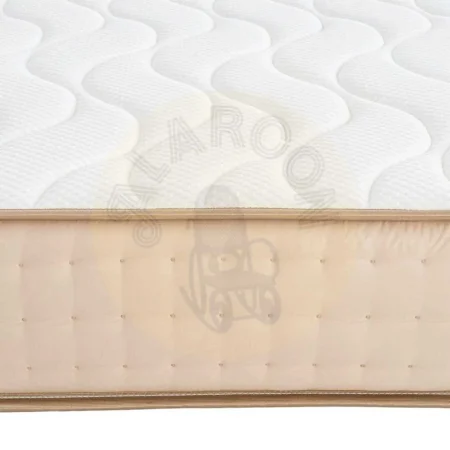 Colchón viscoelástico beige con núcleo HR alta densidad y patabanda de microfibra 135x190x23cm - Ixia - 618131IX - foto-secundaria-2