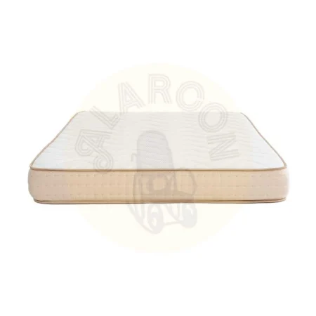 Colchón viscoelástico beige con acolchado stretch 150x190x23cm - Ixia - 618132IX - foto-secundaria-1
