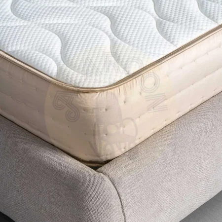 Colchón viscoelástico beige con acolchado stretch 150x190x23cm - Ixia - 618132IX - foto-secundaria-10