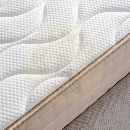Colchón viscoelástico beige con acolchado stretch 150x190x23cm - Ixia - 618132IX - foto-secundaria-9