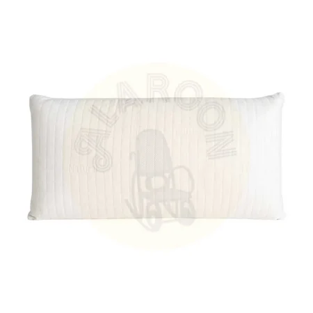 Almohada viscoelástica inyectada blanca con funda stretch suave 75x38x10cm - Ixia - 618134IX - foto-secundaria-1