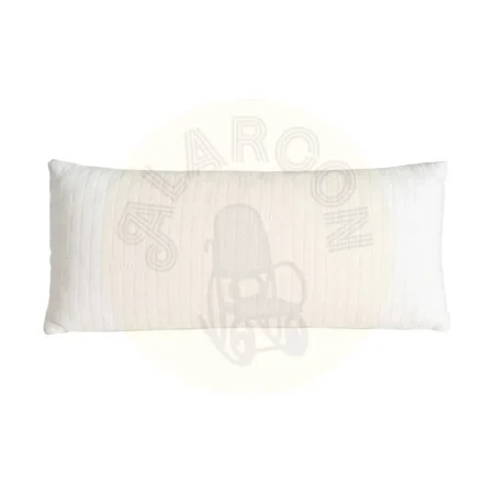 Almohada viscoelástica inyectada densidad 50 kg funda stretch blanca 90x38x10cm - Ixia - 618135IX - foto-secundaria-1