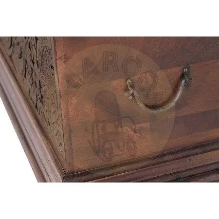 Baúl Lunex en madera de mango tallado a mano con amplio interior 116x40x45cm - Giner y Colomer - 6182GYC - foto-secundaria-6