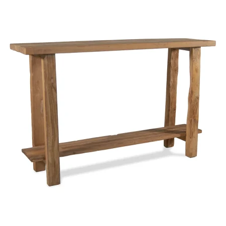 Consola Anais en madera de teca reciclada maciza hecha a mano 127x80x32cm - Moycor - 636151MYC - foto-blanco