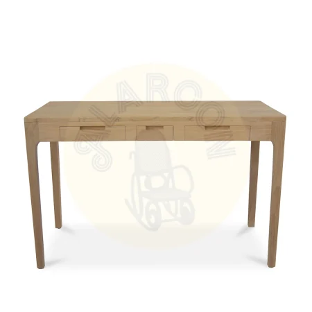 Escritorio Terra 3 cajones de madera de teca maciza hecho a mano 120x76x60cm - Moycor - 6390101MYC - foto-secundaria-1
