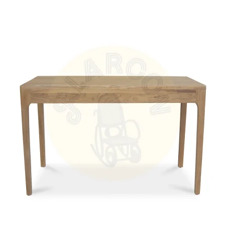 Escritorio Terra 3 cajones de madera de teca maciza hecho a mano 120x76x60cm - Moycor - 6390101MYC - foto-secundaria-2