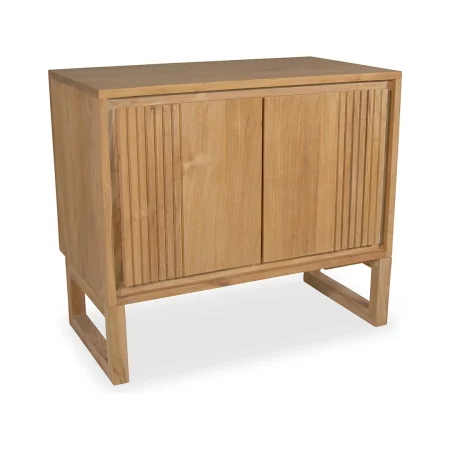 Mueble de baño Teka Natura 2 puertas en madera maciza hecho a mano - Moycor - 6391002MYC - foto-blanco
