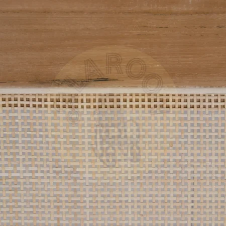 Cabecero de madera de teca con rejilla hecho a mano 160x130x3cm - Moycor - 6391060MYC - foto-secundaria-4