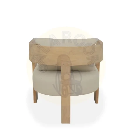 Sillón Aira de madera de teca hecho a mano 70x69x70cm - Moycor - 6392011MYC - foto-secundaria-2